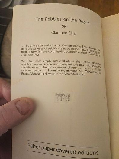 The Pebel On The Beach. Clarence Ellis. 1974 Paperback In Good Condition. See Photos For Same