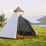 Lightweight waterproof double layers camping indian tipi tent yurt teepee tent for outdoor hiking (FREE SHIPPING) Image 4