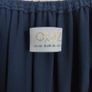 NEW QUIZ Navy Chiffon Bardot Pleated Tiered Midi Dress  Size 10 Image 7