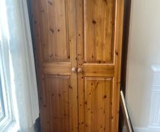 Pine wardrobe