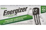 Energizer NiMH Rechargeable AAA Battery 700mAh 1.2V pack of 10