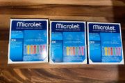 Contour next Microlet Coloured Lancets Box 200 For Diabetes Testing brand new