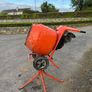 Honda GX 120 cement mixer with stand Image 3