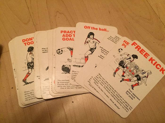 1980's Kevin Keegan Card Games