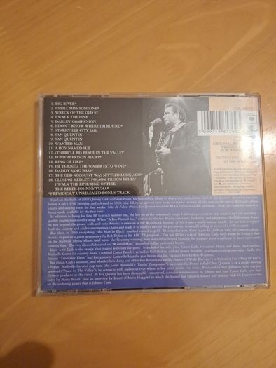 CD Johnny Cash at San Quentin