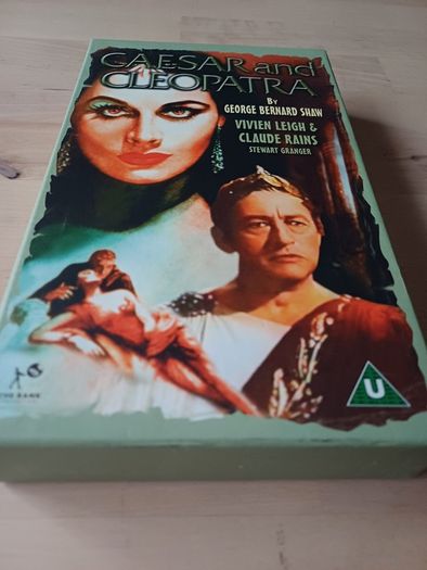 Caesar and Cleopatra VHS Movie (Vivien Leigh, Claude Rains, George Bernard Shaw)