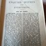 1923 Enquire Within upon Everything. Herbert Jenkins Ltd. Antique. Life. Image 7