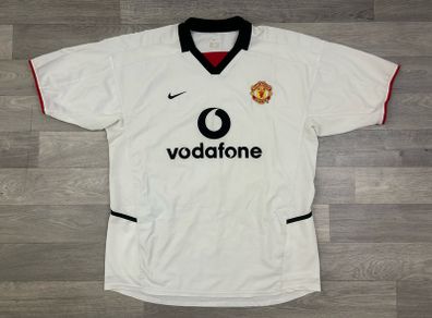 Genuine Vintage 2002 Manchester United Away Jersey Shirt Mens Large