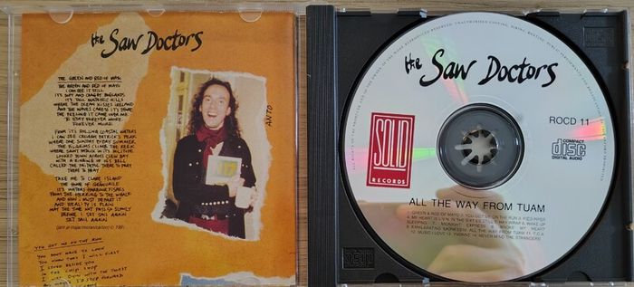 The Saw Doctors - All The Way From Tuam CD (1992) Folk Rock EX+