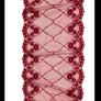 H&M Home Lace table runner burgundy 45x150cm Image 8