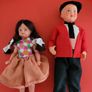 Vintage - highly collectible dolls house dolls Image 4