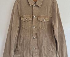 Beige Denim Jacket