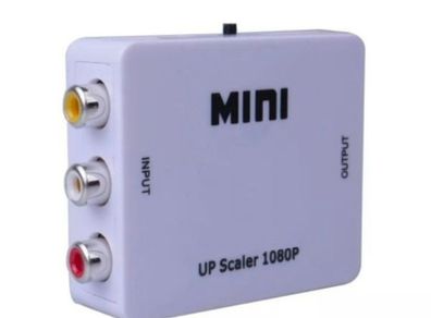 RCA AV to HDMI Compatible Video Converter Box Adapter Will work with Nintendo and PS1 etc..