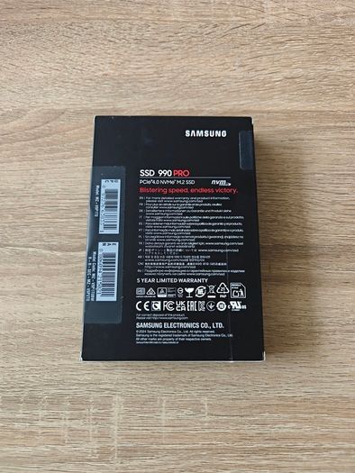 1TB Samsung 990 Pro Nvme Ssd M.2