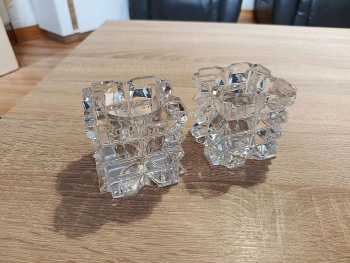 Tipperary Crystal candle holders