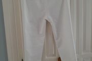 FRESIA White Ankle Grazer Trousers New