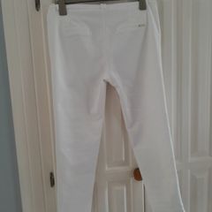 FRESIA White Ankle Grazer Trousers New