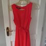 Red Pleated Maxi size 8 Taifun really 8 to 10 Image 9