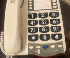 Vintage Big Button Amplifed Telephone