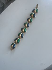 Vintage French Enamel Bracelet