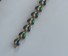 Vintage French Enamel Bracelet