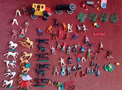 Timpo Cowboy & Indians Job Lot