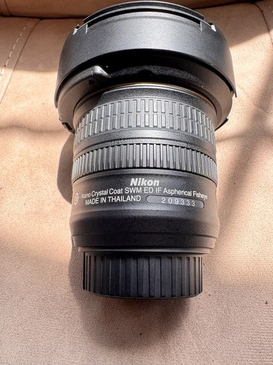 Nikon Af-s Fisheye Nikkor 8-15mm F/3.5-4.5 E Ed Lens