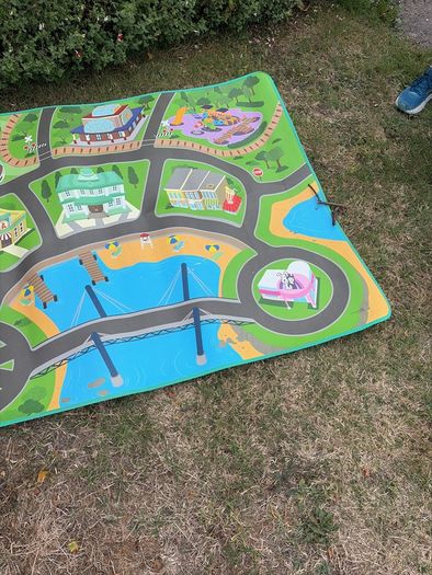 PAW Patrol Mega Mat / Jumbo Foam Floor Playmat Adventure Bay Map