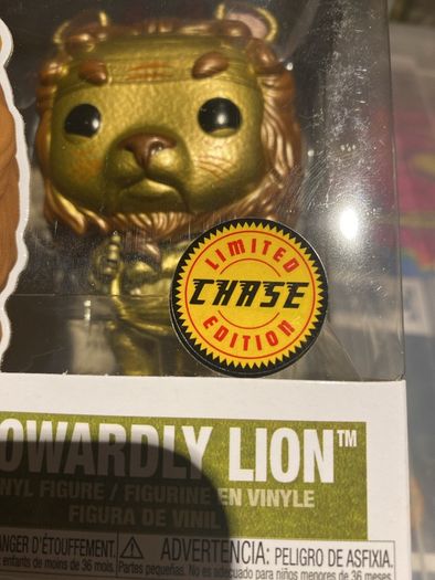 funko pop cowardly lion wizard of OZ