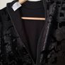 Black seguin velvet dress / Savida / size UK6 Image 6
