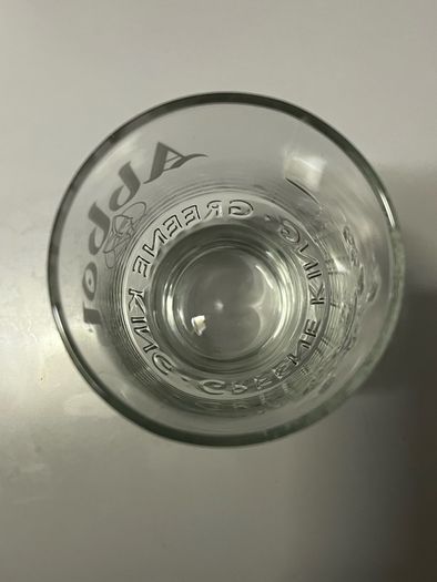 Abbot greene king Pint beer glass