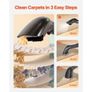 Carpet Cleaner Machine, 1.5 L Clean Water Tank & 0.8 L Dirty Water Tank, Portable Upholstery Shampooer, 11.5Kpa Handheld Furniture Extractor, Spot and Stain Deep Cleaner for Rug, Couch, Car Image 4