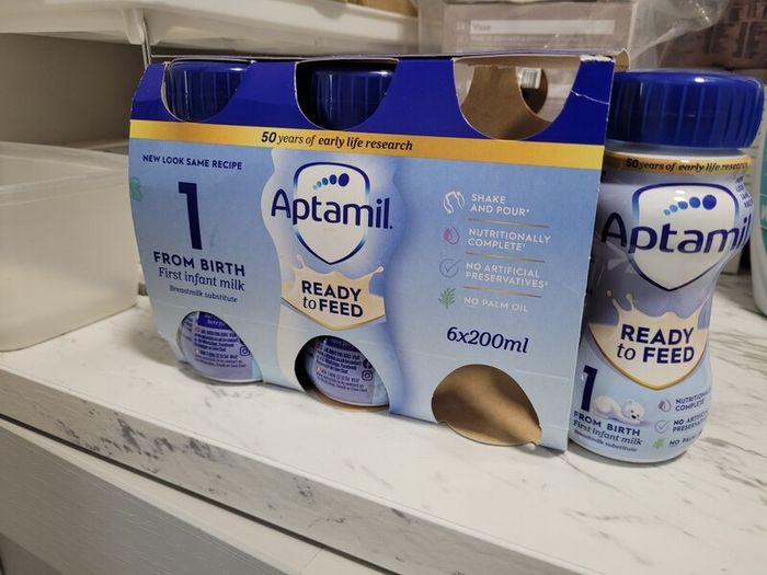 Aptamil bottle milk