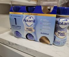 Aptamil bottle milk
