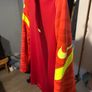 Men's Nike set half zip and shorts red Image 3