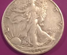 Walking /Standing liberty half dollar