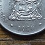 South African 50-cent coin 1970 Image 3