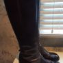 Brown leather boots Image 2