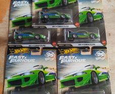 Hot wheels premium Fast and Furious 1995 Mitsubishi eclipse 1/5 X5