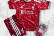 Liverpool 26/27 Kids Full Kit , Size 4/5 , 5/6 ,  ,8/9 , 10/11,12/13 Yrs