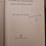 Classical And Gothic. By Michael Mccarty. This Is A Signed By The Author Limited Edition No 187 Of 200 Hardback.1. Image 2