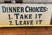 kitchen sign