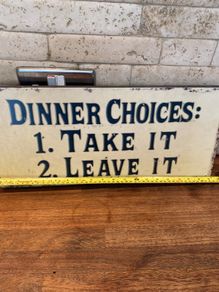 kitchen sign