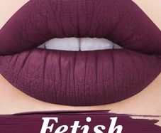 Lime crime matte liquid lipstick in fetish
