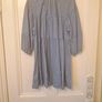 Mid blue linen tunic Image 4
