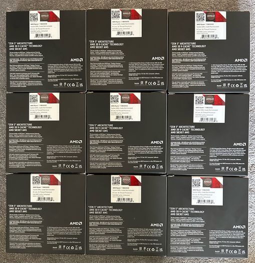 Amd Ryzen 9800x3d New
