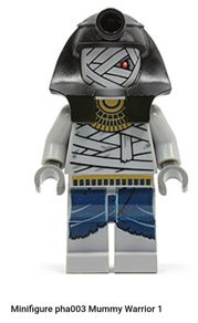 Lego Pharaoh's Quest pha003 Mummy Warrior 1