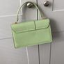 Handbag Green Patent Image 8