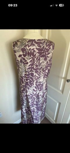 Betty Jackson Black lined silk dress size 16