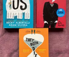 What's if it's Us Simon and the Homo-Sapiens Agenda They Both Die at the End Becky Albertalli Adam Silvera Book Books Collections